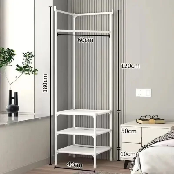 3 Layer Corner Coat Rack - Image 5